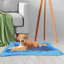 Pet Adobe 43"x29" Plush Cozy Pet Bed - Blue -Animal&Pet Supplies store TG20Midco20LLC20dba20Trademark20Global20LLC 919872zngxx5xxb8476a