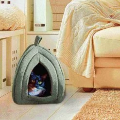 Pet Adobe Igloo Style Pet Tent for Cats, Gray -Animal&Pet Supplies store TG20Midco20LLC20dba20Trademark20Global20LLC 929180phcxx3xxbfb3b3
