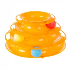 Pet Adobe Interactive Cat Toy Ball Roller Tower, 3-Tiered Round Track with Rolling Balls for Cats and Kittens -Animal&Pet Supplies store TG20Midco20LLC20dba20Trademark20Global20LLC 957628hrfxx5xxd334e6