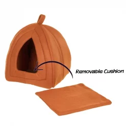 Pet Adobe Cozy Kitty Tent Igloo Plush Cat Bed - Brown -Animal&Pet Supplies store TG20Midco20LLC20dba20Trademark20Global20LLC 985151twyxx2xxc7a466