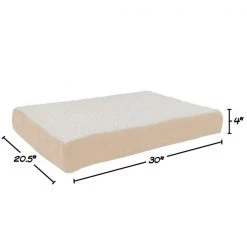 Pet Adobe Memory Foam Orthopedic Pet Bed – Tan -Animal&Pet Supplies store TG20Midco20LLC20dba20Trademark20Global20LLC 999302tlixx1xxd9c9a8
