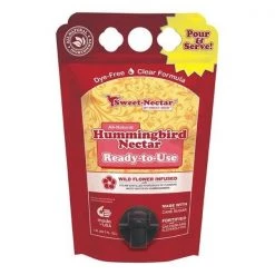 Sweet-Nectar 8000389 Hummingbird Nectar for Sucrose; 1.5 Litre - Case of 9