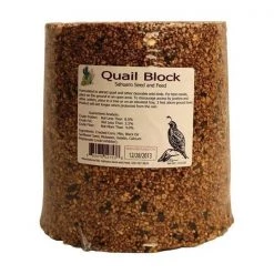 Sahuaro Seed 8293508 Quail Bird Food Block for Corn; 15 lbs