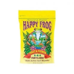 Foxfarm 7739329 Happy Frog Fruit & Flower Organic Fertilizer; 4 lbs