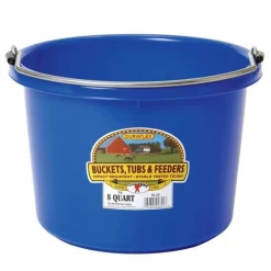 Miller 7019250 8 qt. Little Giant Bucket - Blue