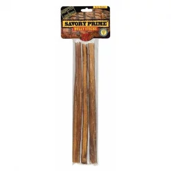 Savory Prime 8049079 9 in. Natural Beef Grain Free Bully Stick for Dogs; Pack of 3