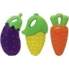 Multipet 8064632 Assorted Harvester Rubber Dog Toy - Pack of 3