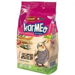 A&E Cage ZVP-2268 5.5 lbs Karmeo Premium Food for Cockatiel Zipper Bag
