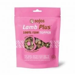 Sojos SJ40043 4 oz Lamb Plus Topper Freeze Dried Dog Food