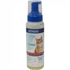 Farnam AD00308 10 oz Adams Plus Flea & Tick Foaming Shampoo for Cat