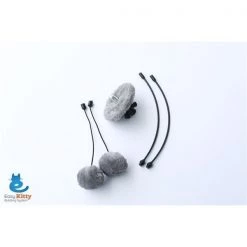 Easy Kitty 3100801 Double Spinning Post Topper with Replaceable Dangle Toys