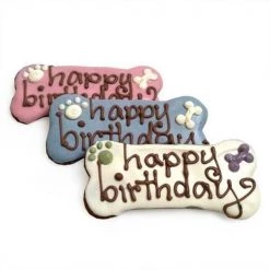 Bubba Rose Biscuit bkbdaya 4.25 in. Birthday Bones - Case of 12