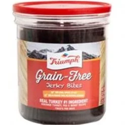 Triumph 486147 20 oz Grain Free Jerky Bites; Turkey