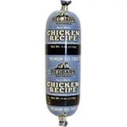 Redbarn Pet Products-Food 18247 4 oz Redbarn Natural Roll Dog Food; Chicken