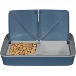 Pet Safe Petsafe 536289 Digital Two Meal Pet Feeder Battery Operated; Navy