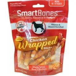 Petmatrix SBCW-02958 Smartbones Chicken Wrapped Mini Sticks