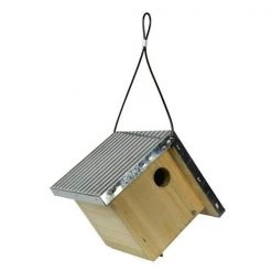 Natures Way Bird Products WWGH1 Galvanized Weathered Wren House - 8.25 x 7.25 x 7.25 in.