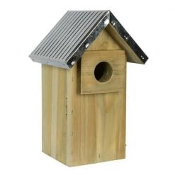 Natures Way Bird Products WWGH3 Galvanized Weathered Bluebird House - 11 x 6.75 x 6 in.