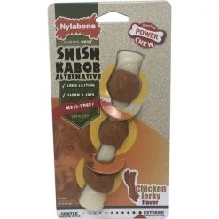 Tfh Publications & Nylabone NSCJ302P Power Chew Shish Kabob Alternative Dog Chew; Regular