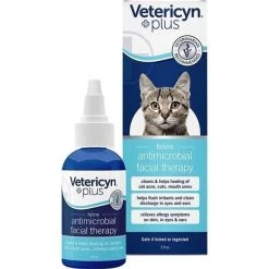 Innovacyn 085-1028 2 oz Vetericyn Plus Feline Facial Therapy for Animals