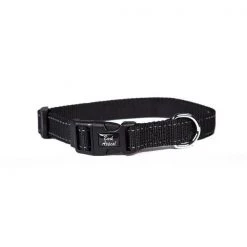 Bark Appeal BRNPC-3-8 Reflective Collar; Black - 0.375 in.