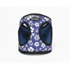 Bark Appeal BLHEW-S Hibiscus Step In Harness; Blue - Small