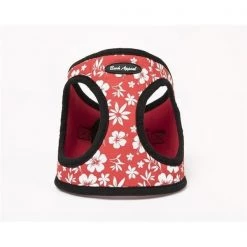 Bark Appeal RHEW-M Hibiscus Step In Harness; Red - Medium
