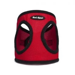 Bark Appeal SRMEW-XXS Mesh EZ Wrap Harness; Red - 2XS