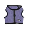 Bark Appeal LLWNG-M Wrap N Go Mesh Cloth Hook & Eye Harness; Lavender - Medium