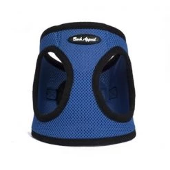Bark Appeal BBMEW-M Mesh EZ Wrap Harness; Blue - Medium