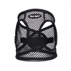 Bark Appeal MBNEW-XS Netted EZ Wrap Harness; Black - Extra Small