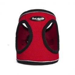 Bark Appeal RRMEW-S Mesh EZ Wrap Reflective Harness; Red - Small