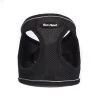 Bark Appeal BRMEW-XXS Mesh EZ Wrap Reflective Harness; Black - 2XS
