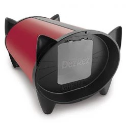 Petpath KatKabin DezRez Outdoor Cat House; Scarlet Red