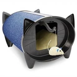 Brinsea Products Inc Brinsea Products SKZBL Indoor Cat House Cat Scratcher; Blueberry