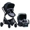 Evenflo Company Inc Evenflo 56041990 Pivot Modular Travel System with Safemax Infant Car Seat; Casual Gray