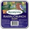 Morning Song 11436 11.75 oz Raisin Crunch Suet Wild Bird Food