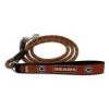 Gamewear Chicago Bears Pet Leash Leather Frozen Rope Football Size Medium