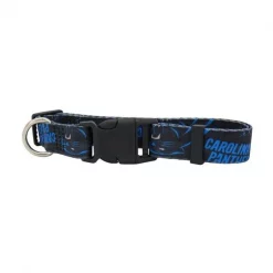 Little Earth Carolina Panthers Pet Collar Size S