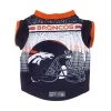 Little Earth Denver Broncos Pet Performance Tee Shirt Size L