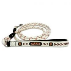 Caseys San Francisco Giants Baseball Leather Leash - M