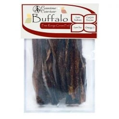 Canine Caviar 810874 6 in. Vanilla Buffalo Tripe Flat Pet Foods - Pack of 6; 20 Bags Per Case