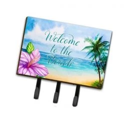 Carolines Treasures BB8530TH68 Beach Scene Welcome Leash or Key Holder