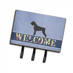 Carolines Treasures BB5577TH68 Giant Schnauzer Welcome Leash or Key Holder