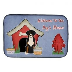 Carolines Treasures BB2791DDM Dog House Collection Greater Swiss Mountain Dog Dish Drying Mat