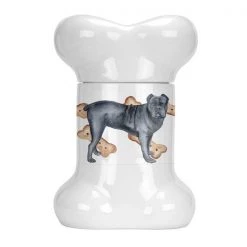 Carolines Treasures CK2274BSTJ Cane Corso Bone Shaped Treat Jar
