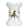 Carolines Treasures CK2303BSTJ Miniature Pinscher No.2 Bone Shaped Treat Jar