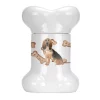 Carolines Treasures CK2307BSTJ Bloodhound Bone Shaped Treat Jar