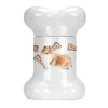 Carolines Treasures CK2327BSTJ Collie Bone Shaped Treat Jar