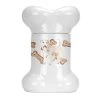 Carolines Treasures CK2337BSTJ Soft Coated Wheaten Terrier Bone Shaped Treat Jar